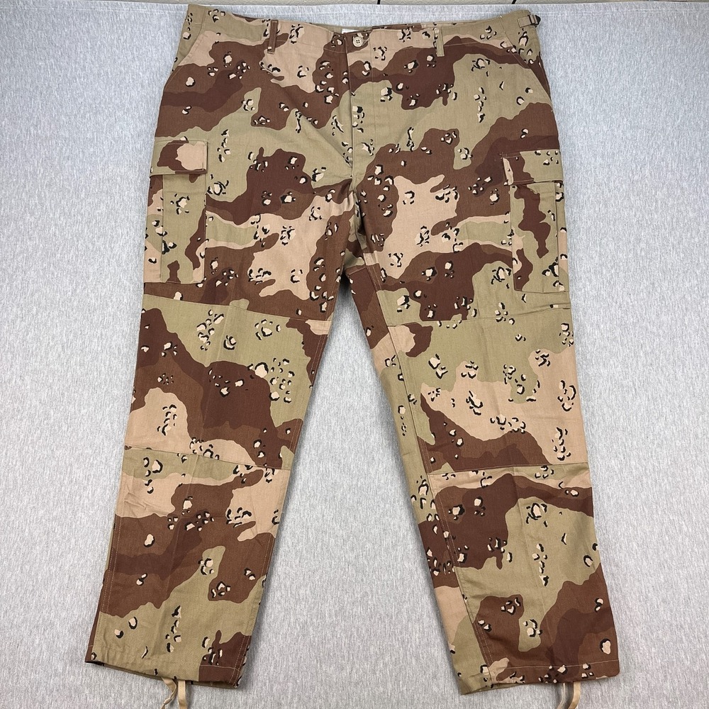 Vintage Propper Desert Camo Combat Cargo Pant Men XXL-Reg Chocolate Chip 90s USA